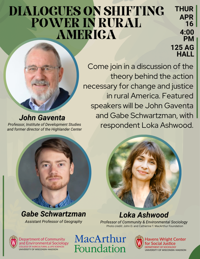 Haller Lecture Flyer.